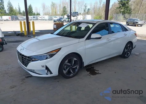 2022 Hyundai Elantra Limited из США, поврежденный, VIN 5NPLP4AG2NH060917